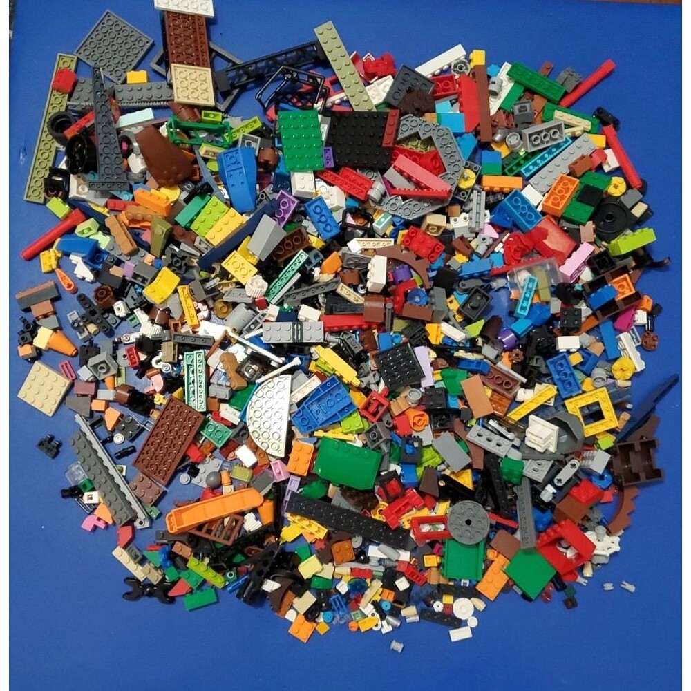 LEGO Blocks, Parts, Special Pieces, Building Bricks - Bulk Lot In LEGO Box